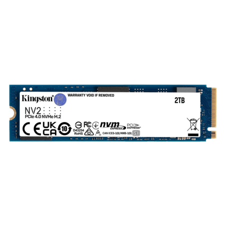 Kingston M.2 2TB Nvme Pcie Ssd Gen4X4 2280 SNV2S/2000G