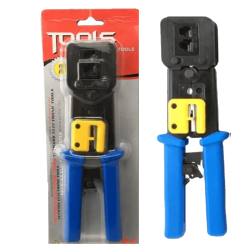 Board-x Crimping Tool for 8P, 6P RJ45 RJ11 CAT5E CAT6 Strip, cut, crimp