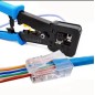 Board-x Crimping Tool for 8P, 6P RJ45 RJ11 CAT5E CAT6 Strip, cut, crimp