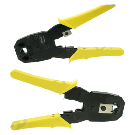 Board-x Crimping Tool for 8P, 6P RJ45 RJ11 CAT5E CAT6 Strip, cut, crimp