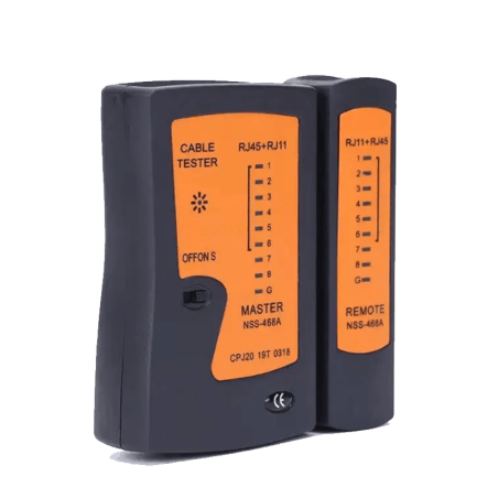 Board-X Network Cable Tester RJ45 RJ11 RJ12 Cat5 UTP LAN Cable Handheld