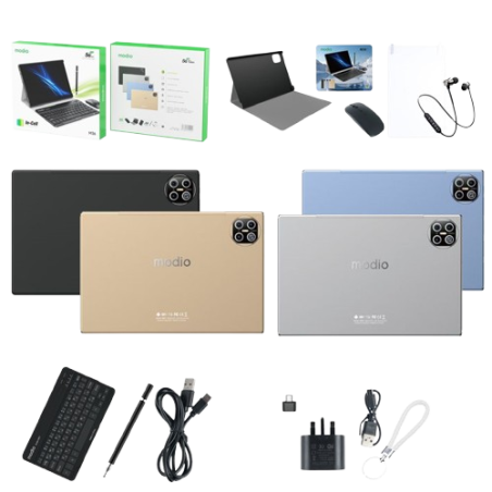 MODIO TABLET PC M36 10" 12Gb Ram 512Gb Storage