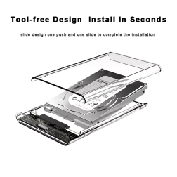Board-x Hdd Enclosure Sata 2.5 inch USB 3.0 Transp