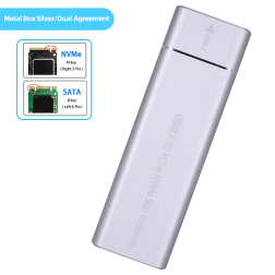 Board-x Hdd Enclosure M.2 Nvme USB to Usb-C Alumin