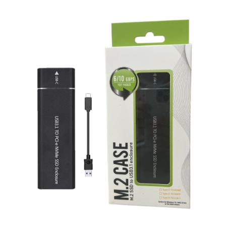 Board-x Hdd Enclosure M.2 Nvme USB to Usb-C Alumin