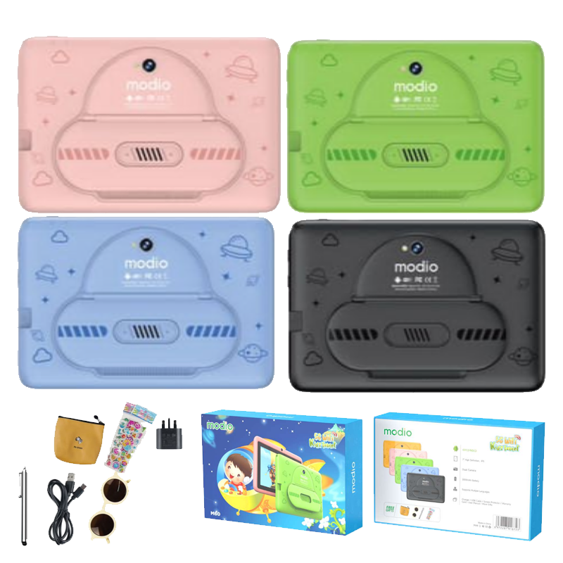 MODIO TABLET PC M60 7" 4Gb Ram 64Gb Storage Blue, Black, Green, Pink