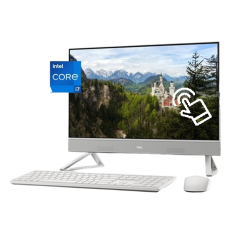 Dell All in one Inspiron 5410 DIM0157750 Intel Core i7 1255U 16Gb Memory 512Gb NVME Intel Iris Xe 23.3" Fhd Touchscreen Win 11