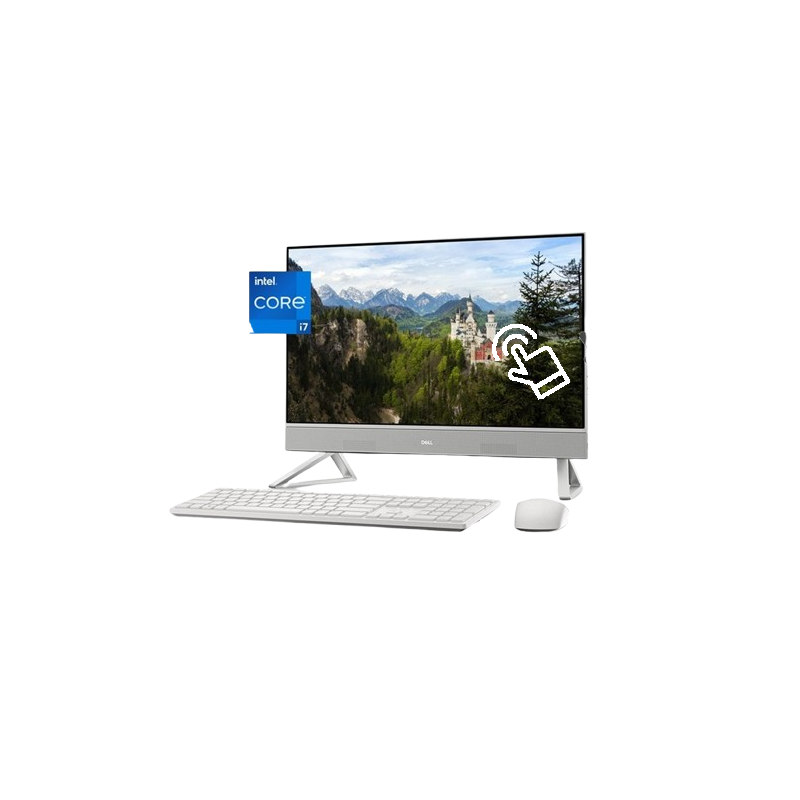 Dell All in one Inspiron 5410 DIM0157750 Intel Core i7 1255U 16Gb Memory 512Gb NVME Intel Iris Xe 23.3" Fhd Touchscreen Win 11 Dell All in one Inspiron 5410 DIM0157750 Intel Core i7 1255U 16Gb Memory 512Gb NVME Intel Iris Xe 23.3" Fhd Touchscreen Win 11