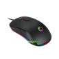 Gamemax Mouse + Mousepad Mg7 2 In 1 Wired 3200DPI 6 Buttons RGB Black