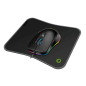 Gamemax Mouse + Mousepad Mg7 2 In 1 Wired 3200DPI 6 Buttons RGB Black