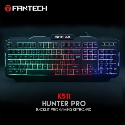 Fantech Keyboard Usb K511 Hunter Pro Gaming