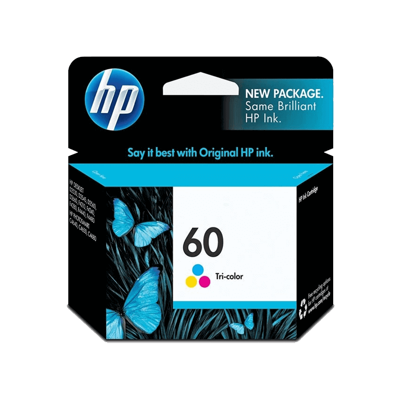 Hp Ink Cartridge 60 Tricolor Original Hp Ink Cartridge 60 Tricolor Original