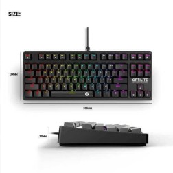Fantech Keyboard Usb Gaming Mk872 Rgb Optilite Tkl