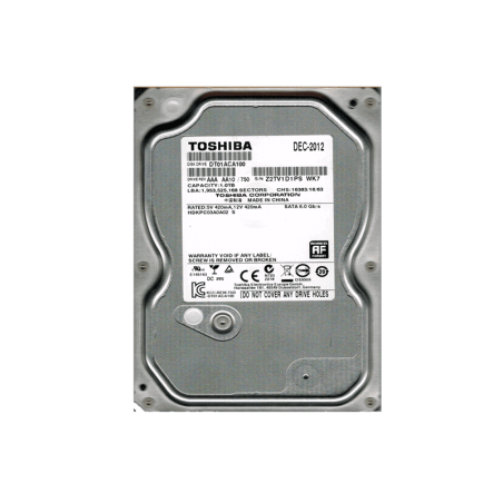 Hdd 3.5 Inch 1Tb Sata Pull Out