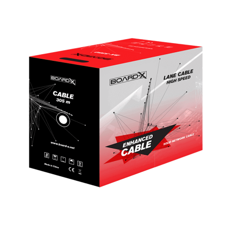 Board-x Cable Utp Cat5E 305M