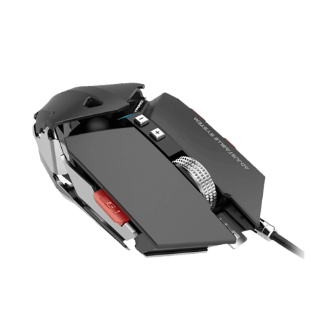 Gamemax Mouse Gx9 Wired Gaming 4000DPI 10 Buttons Metalic Black