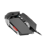 Gamemax Mouse Gx9 Wired Gaming 4000DPI 10 Buttons Metalic Black