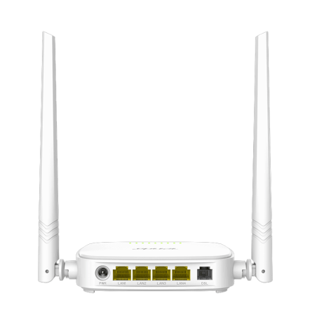Tenda Adsl2 Plus Router D301 N300 2.4Ghz 2 Antennas