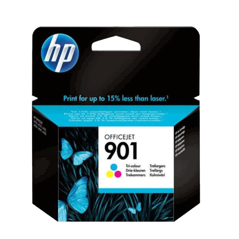 Hp Ink Cartridge 901 Color Original