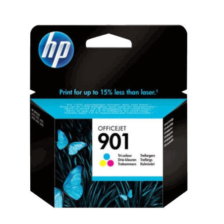 Hp Ink Cartridge 901 Color Original