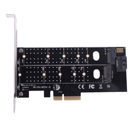 Board-x Expansion Card Pcie To Dual Nvme