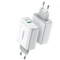 Ugreen Cell Phone Wall Charger 36W Dual Port Usb-A , Usb-C 60468 Ugreen Cell Phone Wall Charger 36W Dual Port Usb-A , Usb-C 60468