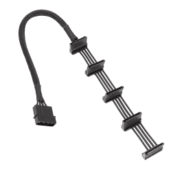 Board-x Cable Sata Power To 5 Sata