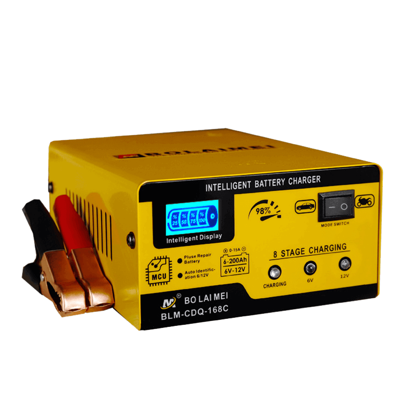Battery Charger 6 Volts 12 Volts 15A Automatic Minimum Dry Ups Battery Charger 6 Volts 12 Volts 15A Automatic Minimum Dry Ups