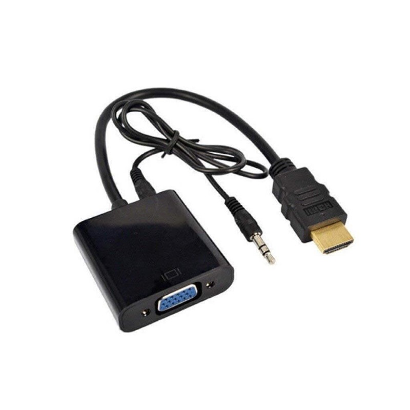 Board-x Cable Hdmi Male To Vga Female + Audio Board-x Cable Hdmi Male To Vga Female + Audio