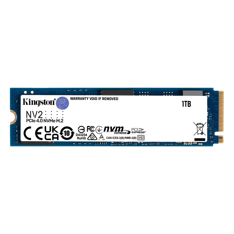 Kingston M.2 1TB Nvme Pcie Ssd Gen4X4 2280 SNV2S/1000G Kingston M.2 1TB Nvme Pcie Ssd Gen4X4 2280 SNV2S/1000G