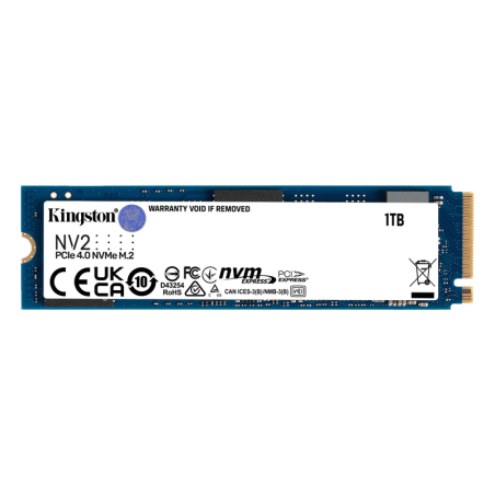 Kingston M.2 1TB Nvme Pcie Ssd Gen4X4 2280 SNV2S/1000G