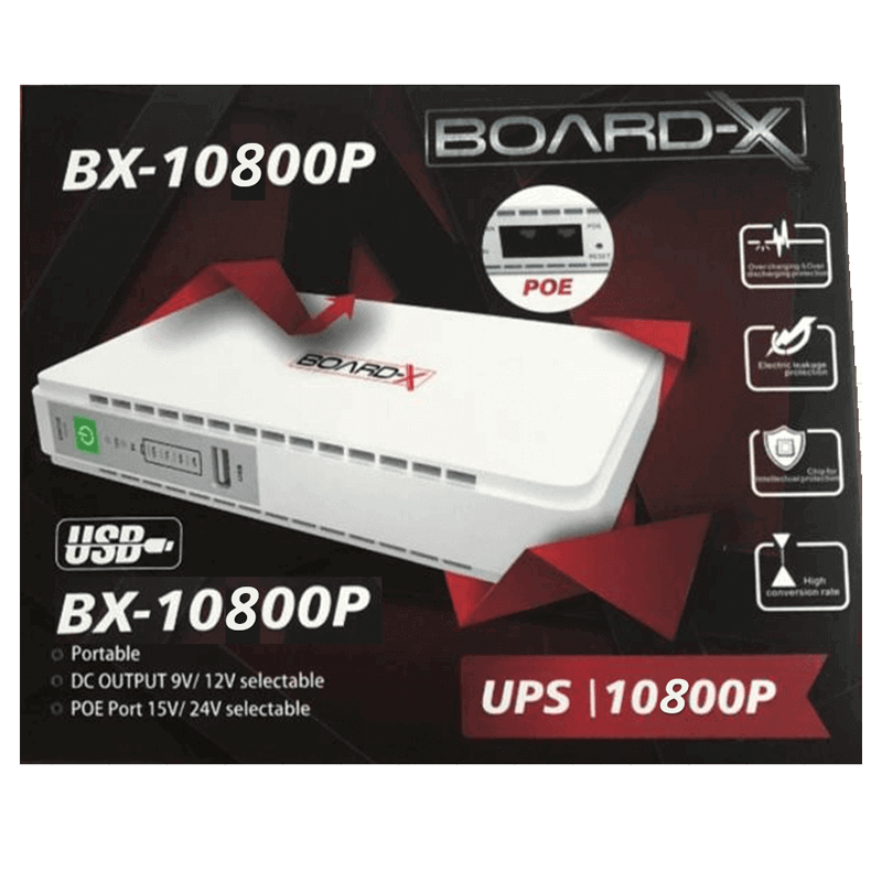 Board-X Ups for Routers Bx-10800P Poe Board-X Ups for Routers Bx-10800P Poe
