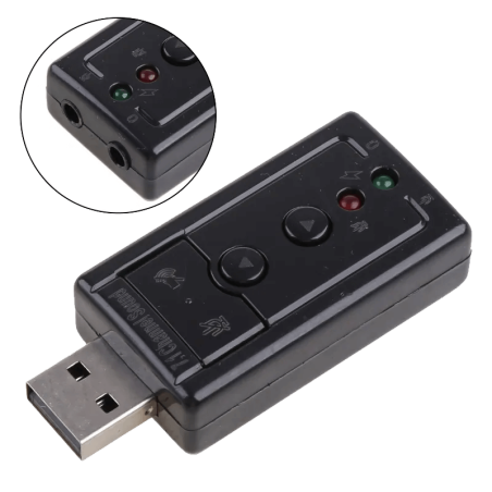 Board-X Sound Card Usb External 7.1 Channel