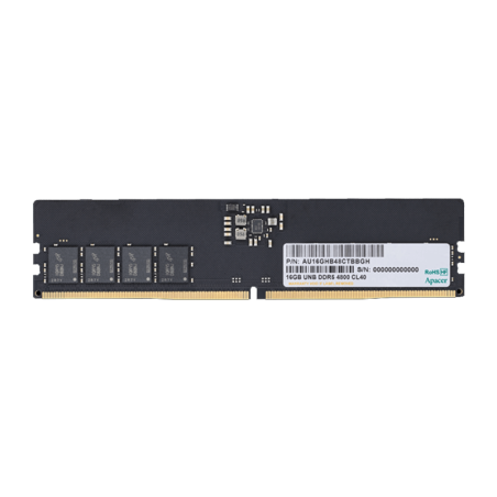 Apacer Memory Desktop 16Gb Ddr5 4800Mhz Longdimm Fl.16G2A.Pth