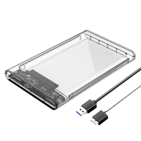 Board-x Hdd Enclosure Sata 2.5 inch USB 3.0 Transparent