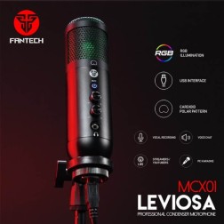 Fantech Leviosa Mcx01 Professional Rgb Condenser - Usb Microphone