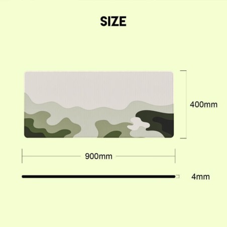 Fantech Mouse Pad Mp905 Vibe Matcha Milk Xx-Large Gaming