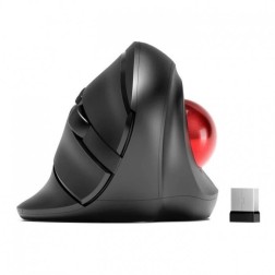 Micropack Mouse Mp-V02W Ergonomic Vertical Wireless Trackball (Black)