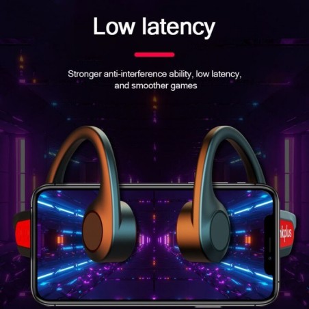 Lenovo Earphone Wireless Sports Bluetooth 5.3 In-Ear Bone Conduction Headphone With Mic X3 Pro (Black)