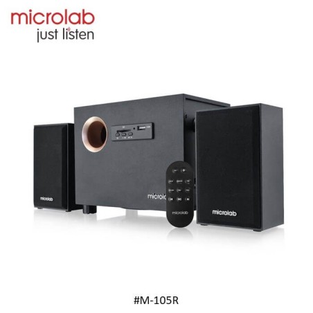 Microlab Speaker M-105R Classic 2.1 Multimedia With Remote Control