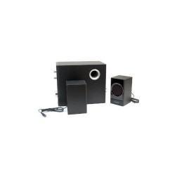 Microlab Speaker M-223 System Audio 2.1 Subwoofer, Complete Wooden Case