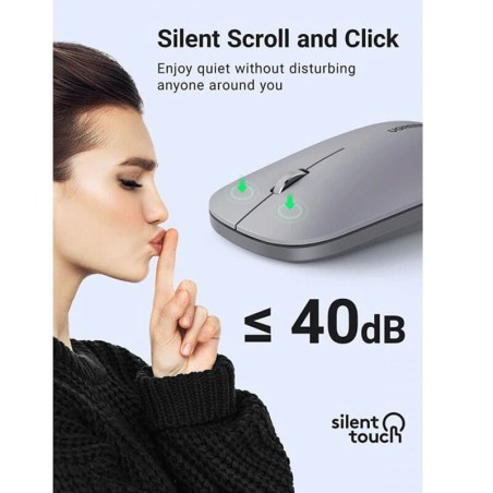Ugreen Mouse 90373 4000 Dpi Silent 2.4Ghz Wireless