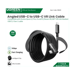 Ugreen Angled Usb-C To Usb-C Vr Link Cable 5m 90629