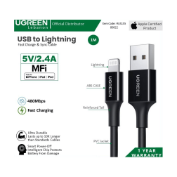Ugreen Cable Mfi Apple Certified Usb To Lightning 80822