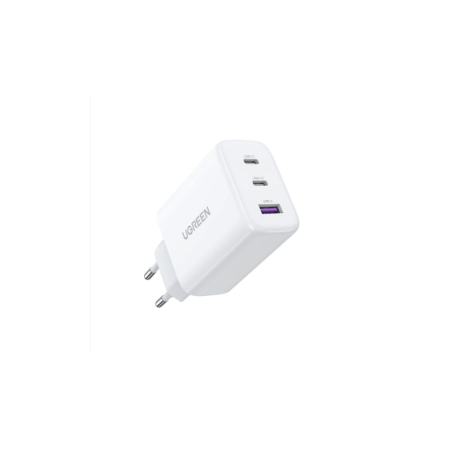 Ugreen Charger 65W Pd Gan Tech 3 Ports For Phone, Macbook & Laptop