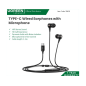 Ugreen Earphone Usb-C With Microphone And Volume Control, Noise Isolation, Powerful Bass 30638 Ugreen Earphone Usb-C With Microphone And Volume Control, Noise Isolation, Powerful Bass 30638