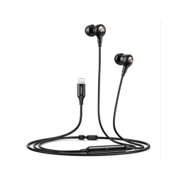 Ugreen Earphones Mfi Certified Lightning Wired With Microphone, Noise Isolation, Powerful Bass 30631