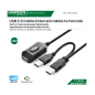 Ugreen Usb 2.0 Cable Extension Male To Female, Built-In Chipset Assures Good Signal Quality 20214 Ugreen Usb 2.0 Cable Extension Male To Female, Built-In Chipset Assures Good Signal Quality 20214