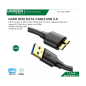 Ugreen Cable Hard Disk Data : Usb 3.0 A Male To Micro Usb 3.0 Male 10840 Ugreen Cable Hard Disk Data : Usb 3.0 A Male To Micro Usb 3.0 Male 10840