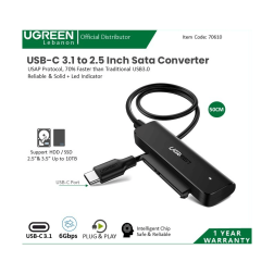 Ugreen Cable Usb-C 3.1 To Sata Hard Driver Converter 70610